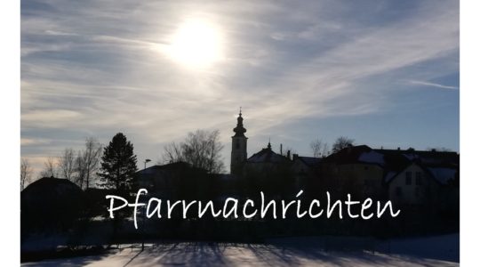 Pfarrnachrichten Winter 2023