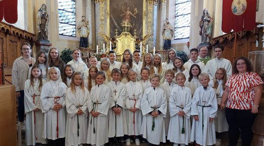 Ministranten Angelobungs-Dankes-Feier